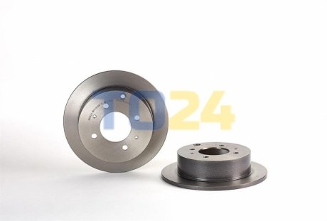 Тормозной диск (задний) BREMBO 08.A114.11 (фото 1)