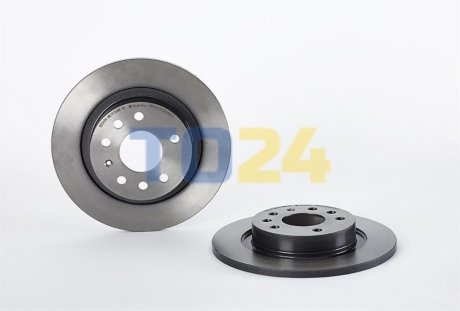 Тормозной диск (задний) BREMBO 08.A224.11 (фото 1)