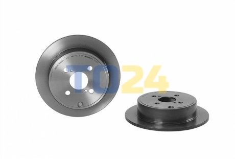 Тормозной диск (задний) BREMBO 08.A331.11 (фото 1)