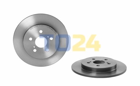 Тормозной диск (задний) BREMBO 08.A534.31 (фото 1)