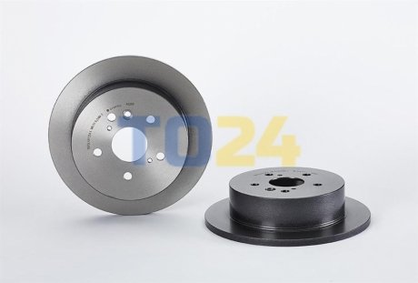 Гальмівний диск (задній) BREMBO 08.A608.11 (фото 1)