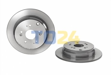 Тормозной диск (задний) BREMBO 08.A871.11 (фото 1)