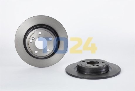 Тормозной диск (задний) BREMBO 08.B348.41 (фото 1)
