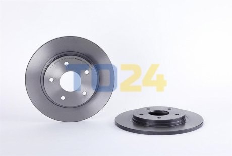 Тормозной диск (задний) BREMBO 08.N123.11 (фото 1)