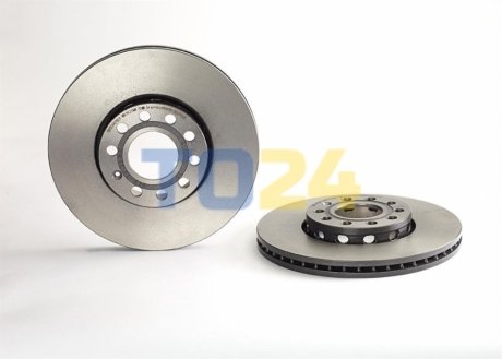 Гальмівний диск (передній) BREMBO 09.5745.21 (фото 1)