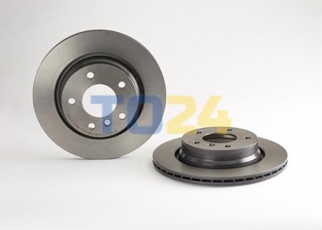 Тормозной диск (задний) BREMBO 09.7702.11 (фото 1)