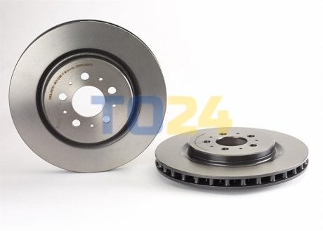 Тормозной диск (задний) BREMBO 09.8615.11 (фото 1)
