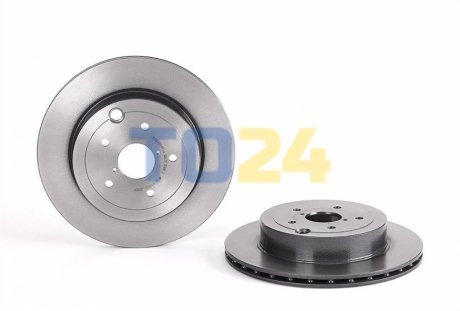 Тормозной диск (задний) BREMBO 09.A198.11 (фото 1)
