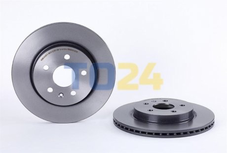 Тормозной диск (задний) BREMBO 09.A972.11 (фото 1)