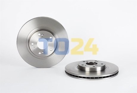 Тормозной диск (передний) BREMBO 09.B270.10 (фото 1)
