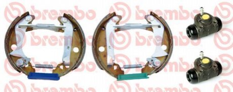 Барабанный тормозной механизм BREMBO K68 011 (фото 1)