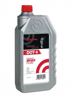 Тормозная жидкость 0.25л (DOT 4) Brembo LA4002