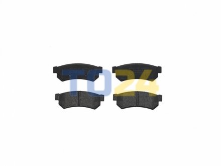 Тормозные колодки (задние) BREMBO P10 053 (фото 1)