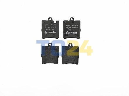 Дисковые тормозные колодки (задние) P50033