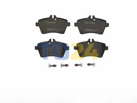 Дисковые тормозные колодки (передние) BREMBO P50056 (фото 1)