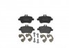 Дисковые тормозные колодки (задние) BREMBO P50091 (фото 1)