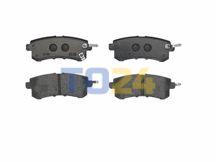 Дисковые тормозные колодки (задние) BREMBO P56082 (фото 1)