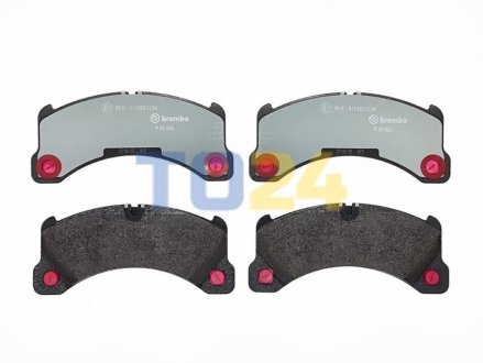Дисковые тормозные колодки (передние) BREMBO P65026 (фото 1)