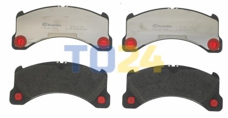 Дисковые тормозные колодки (передние) BREMBO P65033 (фото 1)
