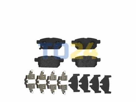 Дисковые тормозные колодки (задние) BREMBO P79029 (фото 1)