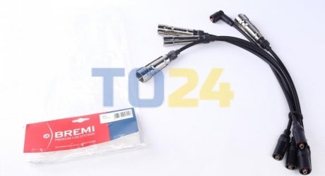 Комплект проводів AUDI 80 "1,3-2,0 "78-96 BREMI 274 (фото 1)