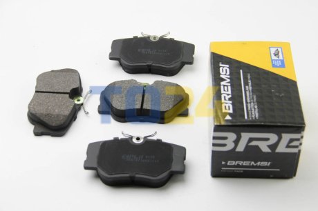 Тормозные колодки (передние) BREMSI BP2286 (фото 1)