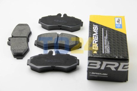 Тормозные колодки (передние) BREMSI BP2821 (фото 1)