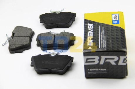 Тормозные колодки (задние) BREMSI BP2866 (фото 1)