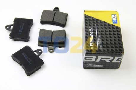 Тормозные колодки (задние) BREMSI BP2938 (фото 1)