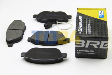 Тормозные колодки (передние) BREMSI BP2943 (фото 1)