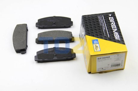 Тормозные колодки (задние) BREMSI BP3090 (фото 1)