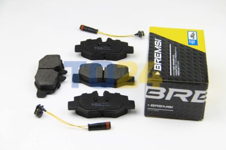 Тормозные колодки (задние) BREMSI BP3101 (фото 1)