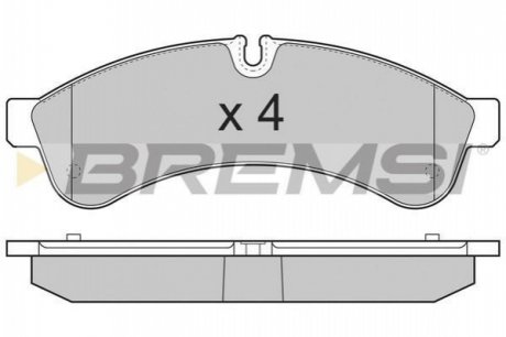 Гальмівні колодки (задні) BP3365