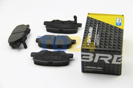 Тормозные колодки (задние) BREMSI BP3555 (фото 1)