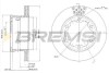 Тормозной диск (задний) BREMSI CD5191V (фото 1)