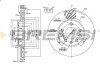 Тормозной диск вентилируемый (передний) BREMSI CD7042V (фото 1)