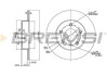 Тормозной диск (задний) BREMSI CD7044S (фото 1)