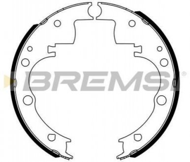 Барабанні гальмівні колодки (задні) BREMSI GF0166 (фото 1)