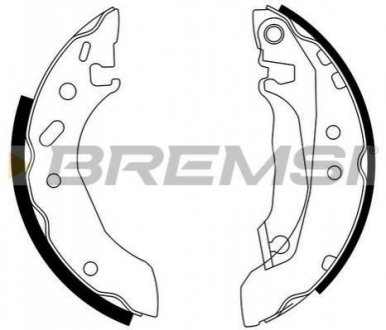 Гальмівні колодки (задні) BREMSI GF0226 (фото 1)