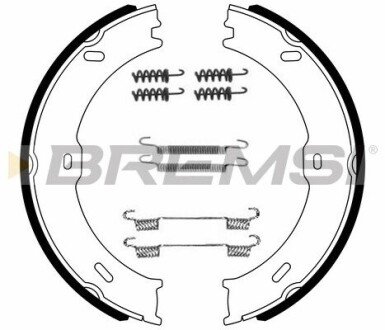 Колодки ручного тормоза Sprinter/Crafter 06- (с пружинками) BREMSI GF0315-1 (фото 1)