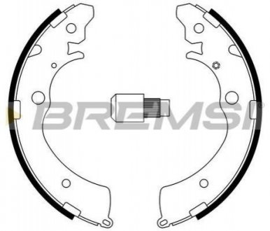 Гальмівні колодки (задні) BREMSI GF0706 (фото 1)