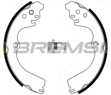 Тормозные колодки (задние) BREMSI GF0884 (фото 1)