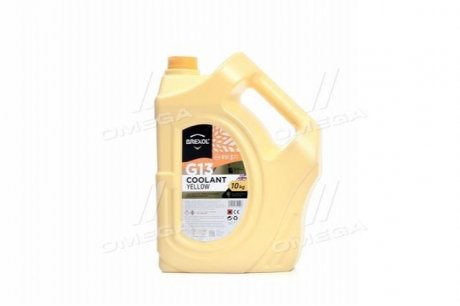 Антифриз BREXOL YELLOW G13 Antifreeze (желтый) 10kg antf-019