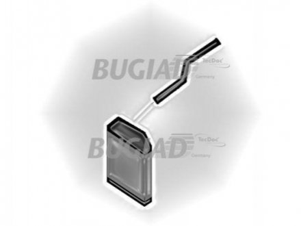 Патрубок интеркулера BUGIAD 88500 (фото 1)