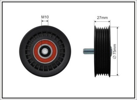 Ролик привідного ременя 500522