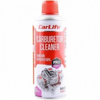Очисник карбюратора CARBURETOR CLEANER, 400ml CarLife CF400 (фото 1)