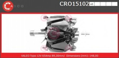 Ротор CASCO CRO15102AS (фото 1)