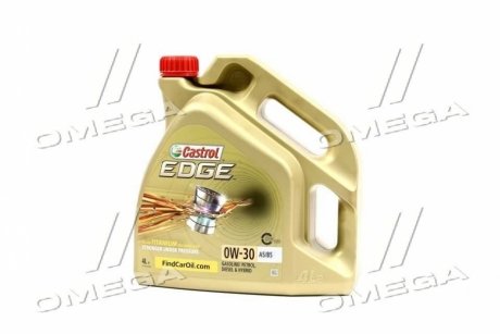 Моторное масло Castrol EDGE A5/B5 0W-30 4 л 1531B1