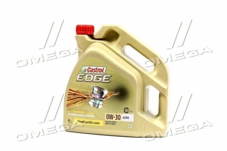 Моторное масло Castrol EDGE A3/B4 0W-30 4 л 15334C