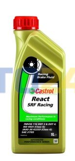 Моторна олива Castrol React SRF Racing 1 л 15C540